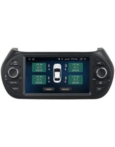 NAVIGATIE CARPAD ANDROID 10 DEDICATA FIAT FIORINO, CITROEN NEMO, PEUGEOT BIPPER 2008-2015 ECRAN CAPACITIV QUADCORE 2GB RAM 16GB ROM DSP DVR CARKIT BLUETOOTH MIRROR LINK MODEL KD-7504 - Img 5