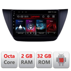 NAVIGATIE CARPAD ANDROID 10 DEDICATA MITSUBISHI LANCER 2001-2007 ECRAN CAPACITIV OCTACORE 2GB RAM 32 GB ROM DVR CARKIT BLUETOOTH MIRROR LINK MODEL LENOVO KIT-lancer07+EDT-E509