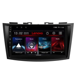 NAVIGATIE CARPAD ANDROID 10 DEDICATA SUZUKI SWIFT 2010-2017 ECRAN CAPACITIV OCTACORE 2GB RAM 32 GB ROM DVR CARKIT BLUETOOTH MIRROR LINK MODEL LENOVO KIT-179+EDT-E509