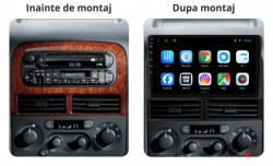 NAVIGATIE CARPAD ANDROID DEDICATA JEEP GRAND CHEROKEE II 1999-2004 ECRAN IPS LED 9" Full HD SIM 4G PROCESOR OCTACORE 8 + 128GB SSD CARKIT BLUETOOTH CARPLAY ANDROID AUTO WIRELESS GPS WAZE MODEL KIT-CHEROKEE-OLD+EDT-E609