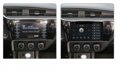 NAVIGATIE CARPAD ANDROID 11 DEDICATA TOYOTA COROLLA 11 AURIS E180 2017-2019 ECRAN IPS 9" CAPACITIV INTERNET WIFI PROCESOR QUAD CORE 1GB RAM 16GB MEMORIE INTERNA SUNET DSP DVR CARKIT BLUETOOTH MIRRORLINK GPS WAZE MODEL KIT-AURIS+EDT-M100