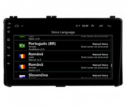 NAVIGATIE CARPAD ANDROID 11 DEDICATA TOYOTA COROLLA 11 AURIS E180 2016-2019 ECRAN IPS 9" CAPACITIV INTERNET WIFI PROCESOR QUAD CORE 2GB RAM 32GB MEMORIE INTERNA SUNET DSP DVR CARKIT BLUETOOTH MIRRORLINK GPS WAZE MODEL KIT-AURIS+EDT-M150