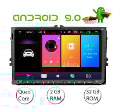 NAVIGATIE CARPAD CMP8001 CU ANDROID DEDICATA VW SKODA SEAT ECRAN 8'' CAPACITIV 16GB INTERNET 3G WIFI PROCESOR CORTEX A9 QUAD-CORE 1,6 GHZ DVR CARKIT BLUETOOTH MIRROR LINK MODEL PREMIUM