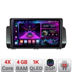 Navigatie Dacia Logan Sandero Jogger LOGAN-2022 Android radio gps internet 4+64 InCell Display 1K Kit-LOGAN-2022+E KIT-LOGAN-2022+EDT-E209-RK