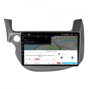 Navigatie Dedicata Honda Jazz Fit 2 2007-2014 Android Radio GPS Internet 4G Octacore 6+128GB Android Auto Carplay Wireless Lenovo KIT-fit-08+LITE-9-6+128
