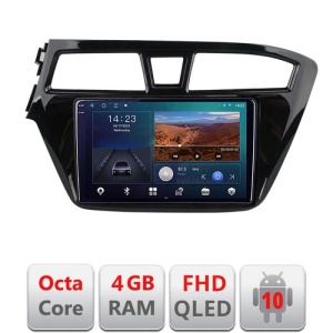 Navigatie dedicata Hyundai i20 2015-2018 B-517 Android Ecran QLED octa core 4+64 carplay android auto KIT-517+EDT-E309V3
