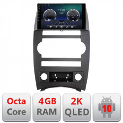 Navigatie dedicata Jeep Commander Android ecran Qled 2K Octa core 4+32 Kit-commander+EDT-E409-2K