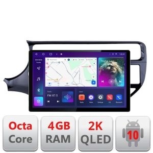 Navigatie dedicata Kia Rio N-504 Edonav ecran 13" 2K 4+32 Android Waze USB Navigatie 4G 360 Toslink Youtube Radio KIT-504 si EDT- KIT-504+EDT-E413-2K