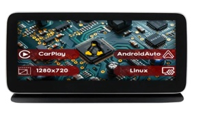 Navigatie dedicata Mercedes-Benz W205 2014-2018, NTG 5.0, Linux, Display QLED 10.25”,DSP, Carplay&Android Auto