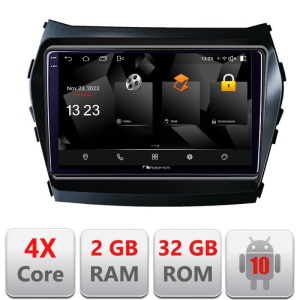 Navigatie dedicata Nakamichi Hyundai Santa Fe IX45 2012-2017 5230-209 Android Ecran 720P Quad Core 2+32 carplay android auto