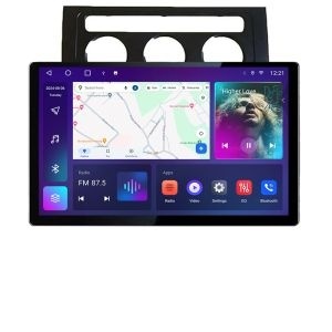 Navigatie dedicata VW Touran 2003-2009 clima automata N-touran2 Edonav ecran 13" 2K 4+32 Android Waze USB Navigatie 4G 360 Tos KIT-touran2+EDT-E413-2K+KIT-10-9 - Img 2