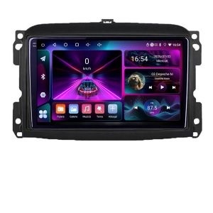 Navigatie Fiat 500 2015-2021 A-500new 4+64 InCell Display 1K Android Waze USB Navigatie Internet Youtube Radio KIT-500new+EDT-E210-RK - Img 2