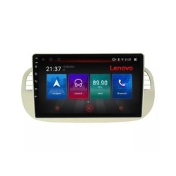 Navigatie Fiat 500 intre anii 2007-2015 Android radio gps internet 8 core QLED Qualcomm 4+64 360 Lenovo KIT-fiat500+ULTRA-9-4+64