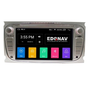 Navigatie Ford Focus/Galaxy/Mondeo/S-max 2008-2011 internet 4 GB ram 4G LTE carplay android auto kit-ford+EDT-E200 - Img 2