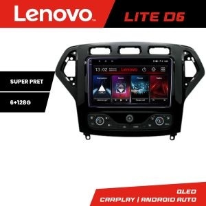 Navigatie Ford Mondeo 2007-2010 Android radio gps internet 8 core 6+128 Lenovo KIT-mondeo-nav-07+LITE-9-6+128