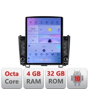 Navigatie Honda CR-V G-009 ecran tip TESLA 9.7" cu Android Radio Bluetooth Internet GPS WIFI 4+32GB DSP 4G Octa Core KIT-009+EDT-E709