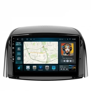 Navigatie HUB64 Renault Koleos (2009-2016), 4GB RAM, Android 13, Octacore, Slot Sim 4G, DSP, GPS, Wi-FI, Carplay, Android Auto, USB, Bluetooth, Waze, Touchscreen, 9 inch - Img 3