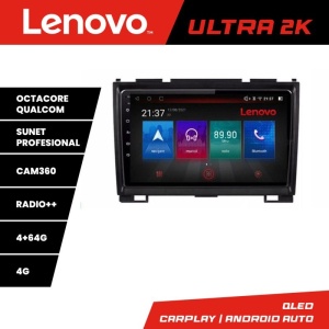 Navigatie Hummer H2 intre anii 2008-2009 Android radio gps internet 8 core QLED Qualcomm 4+64 360 Lenovo v2 KIT-H2+ULTRA-10-4+64_v2