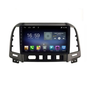 Navigatie Hyundai SANTA FE 2006-2012 F-008 Octa Core cu Android Radio Bluetooth Internet GPS WIFI DSP 8+128GB 4G KIT-008+EDT-E609 - Img 2