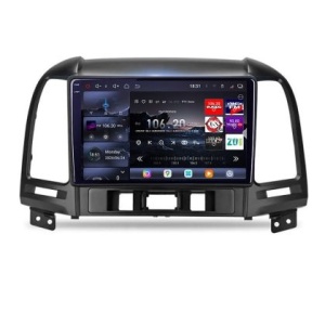 Navigatie Hyundai Santa Fe 2007-2012 Edotec Kit-008 8 core QLED 2K 12+256GB 360 Android Waze USB Navigatie Internet Youtube Radio KIT-008+EDT-E809-2K - Img 2