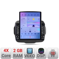 Navigatie Jeep Renegade K-500 ecran tip TESLA 9.7" cu Android Radio Bluetooth Internet GPS WIFI 2+32 DSP Quad Core KIT-500+EDT-E708