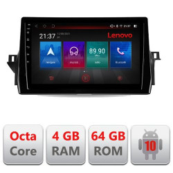 NAVIGATIE LENOVO ANDROID 10 DEDICATA TOYOTA CAMRY 2021- ECRAN CAPACITIV OCTACORE 4GB RAM 64 GB ROM DVR CARKIT BLUETOOTH MIRROR LINK MODEL LENOVO KIT-camry2021+EDT-E510-PRO