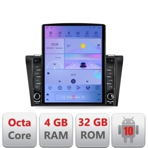 Navigatie Mazda 3 2009-2014 G-034 ecran tip TESLA 9.7" cu Android Radio Bluetooth Internet GPS WIFI 4+32GB DSP 4G Octa KIT-034+EDT-E709