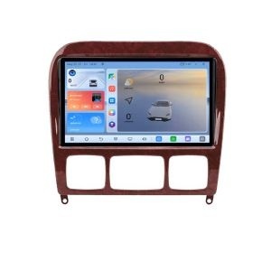 Navigatie Mercedes Clasa S 1998-2005 C-220 Android 8 Core 2.2 Ghz 8+128 Qled 1K ADAS 4G LTE GPS 360 KIT-220+EDT-E409V3 - Img 2