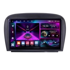 Navigatie Mercedes SL W230 2004-2011 A-W230 4+64 InCell Display 1K Android Waze USB Navigatie Internet Youtube Radio KIT-w230+EDT-E209-RK - Img 2