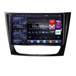Navigatie Mercedes W211 W219 2002-2010 Edotec Kit-090 8 core QLED 2K 16+512GB 360 Android Waze USB Navigatie Internet Youtube Radio KIT-090+EDT-E809-2K - Img 2
