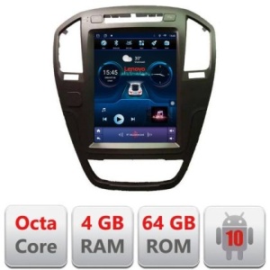 Navigatie Opel Insignia 2009-2013 tip tesla radio gps internet 8 Core 4+64 360 4G carplay android auto
