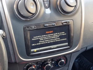 Navigatie Originala Dacia Logan Duster Sandero Lodgy Dokker Renault Captur Trafic Opel Vivaro B Model LG MediaNav 281156588R OE