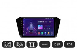 Navigatie Passat B8 2015-2020, Android 11, 2GB RAM 32GB, Google Maps, Waze, Wifi, Youtube, Bluetooth