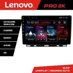 Navigatie Renault Clio 5 Lenovo Kit-Clio5 8 core QLED 2K 4+64 360 Android Waze USB Navigatie Internet Youtube Radio KIT-clio5+PRO-2K-9-4+64