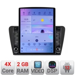 Navigatie SKODA SKODA OCTAVIA 2014-2020 Manual K-279 ecran tip TESLA 9.7" cu Android Radio Bluetooth Internet GPS WIFI KIT-279+EDT-E708+KIT-10-9