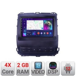 Navigatie Toyota Prado J120 2002-2009 A- j120 2+32 GB Android Waze USB Navigatie Internet Youtube Radio kit-j120+EDT-E209v2