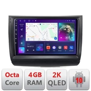 Navigatie Toyota Prius 2002-2010 C-prius Android Octa Core Ecran 2K QLED GPS 4G 4+32GB 360 KIT-prius+EDT-E409-2K