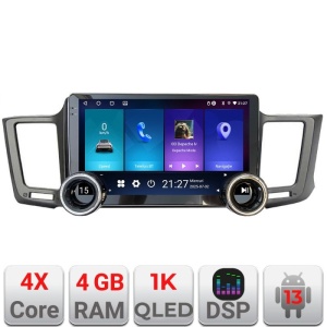 Navigatie TOYOTA RAV 4 2013-2018 Kit-247 Edotec 4+64 10.5 inch Incell 1K android Wifi 5Ghz gps internet KIT-247+EDT-E211-RK