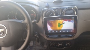 Navigatie Universala 1DIN Android12 Display IPS 9" Touchscreen Reglabil 360 Grade 2 + 32GB Radio GPS Internet Wi-Fi Bluetooth Carplay USB Waze