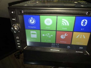 NAVIGATIE UNIVERSALA 2 DIN MACROM M-DVD 5560 DVD USB SD PLAYER GPS CARKIT - Img 17