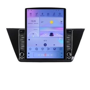 Navigatie VOLKSWAGEN TOURAN 2016- H-3144 ecran tip TESLA 9.7" cu Android Radio Bluetooth Internet GPS WIFI 4+32GB DSP KIT-3144+EDT-E710 - Img 2