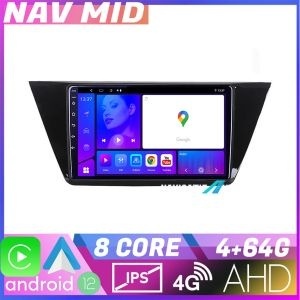 Navigatie VW Touran 2016 KIT 3144 EDOTEC-LITE Android Ecran 720P Octa Core 4 64 Carplay NAV2-10-4+64|K-3144