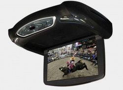 PLAFONIERA AUTO CU MONITOR LCD 13,3'' USB SD PLAYER AV IN ! MONTAJ CALIFICAT IN TOATA TARA !