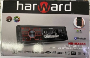 Player auto Harward HR-MX654, 4x50W, FM, 2 X USB, Aux, Bluetooth, Aplicatie Android, iPod/iPhone