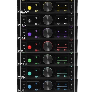SAL VB5500 SMART radio auto, 4x50W, 2xDIN, FM RDS, USB-microSD, player MP3, port USB dublu, încărcător de telefon, iluminare butoane RGB selectabilă, radio auto inteligent controlabil și de pe telefon