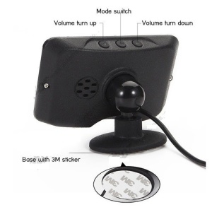 Senzori parcare fata spate cu temporizare cu 8 senzori si display LCD KC-6000J