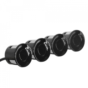 Senzori parcare PNI Escort P03 B cu afisaj in oglinda, cu 4 receptori ultrasonici, culoare neagra, 25 mm, 12V