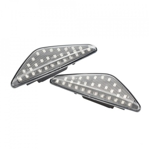 Set 2 Semnalizari Aripa LED clare pentru X3 F25, X5 E70, X6 E71 - BTLL-242S