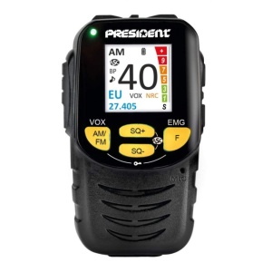 Statie Radio CB President WILLIAM II, Microfon Multifunctional Wireless, ASC, NRC, alimentare duala 12/24V - Img 2