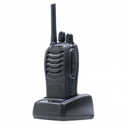 Statie radio portabila PNI PMR R40 PRO, set cu 2 buc, 0.5W, ASQ, TOT, monitor, programabila, acumulatori 1200mAh, incarcatoare si casti incluse